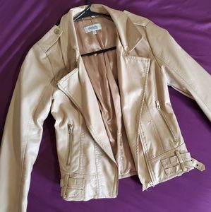 Charlotte Russe vegan leather jacket